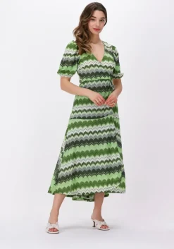 groene freebird midi jurk belia dress