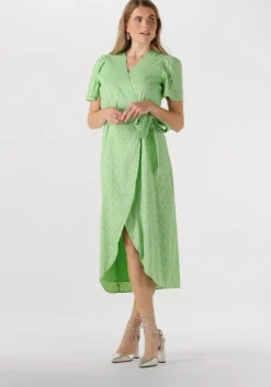 groene freebird midi jurk blossom ss