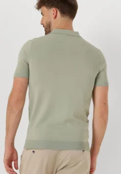 groene genti polo polo button ss k2046-1260