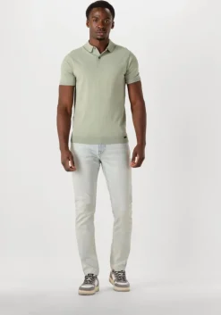 groene genti polo polo button ss k2046-1260