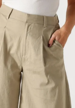 groene gestuz broeken gzizza linen mw short