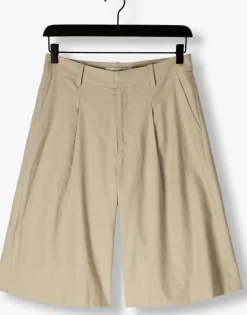 groene gestuz broeken gzizza linen mw short