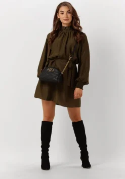 groene gestuz mini jurk luella short dress