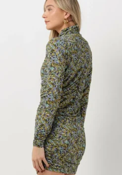 groene gestuz mini jurk miliagz dress