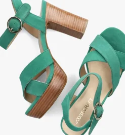 groene goosecraft sandalen malou 3
