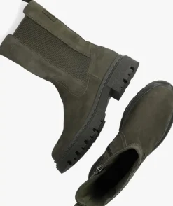 groene g-star raw chelsea boots kafey hgh chs nub w