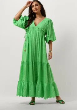 groene harper & yve maxi jurk liva-dr long