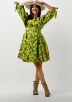 groene harper & yve mini jurk alexis-dr