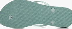 groene havaianas teenslippers slim crystal sw ii