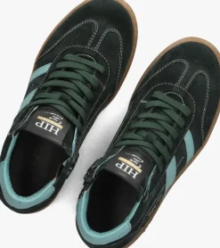 groene hip hoge sneakers h1253