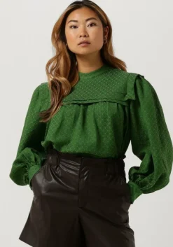 groene idano blouses laeila