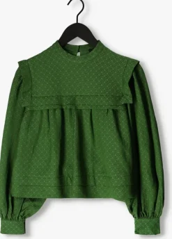 groene idano blouses laeila