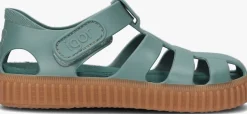 groene igor sandalen nico caramelo