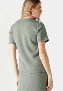 groene inwear t-shirt vincentiw logo tshirt