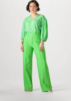 groene jansen amsterdam blouses leonie blouse wp 199 3/4 puffed sleeve