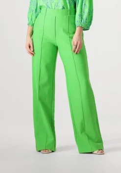 groene jansen amsterdam pantalon abby broek hvm 439 wide long
