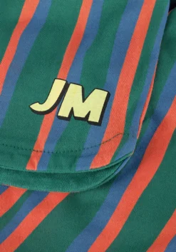 groene jelly mallow korte broek jm striped shorts
