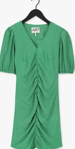 groene just female mini jurk mimi dress