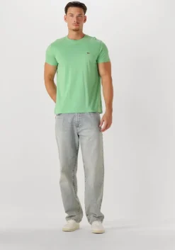 groene lacoste t-shirt 1tht1 mens tee-shirt 12