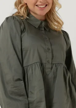 groene levete room blouses lr-isla solid 64 shirt