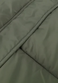 groene levete room gewatteerde jas lr-gibella jacket