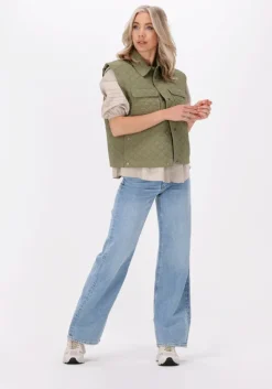 groene levete room gilet sarah 1 shirt