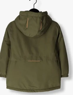 groene lil' atelier parka's nmnlasnow10 jacket 1fo lil