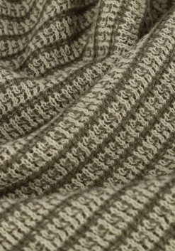 groene lil' atelier trui nmmbarker ls knit polo lil