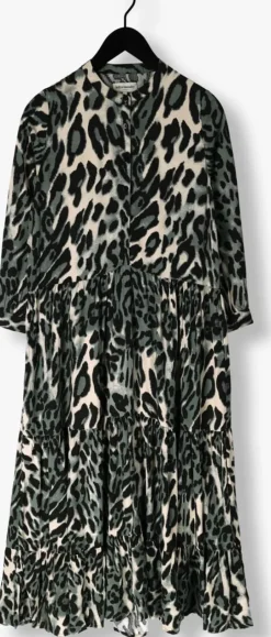 groene lollys laundry maxi jurk nee dress