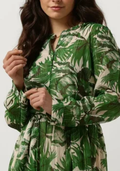 groene lollys laundry maxi jurk neell maxi dress ls