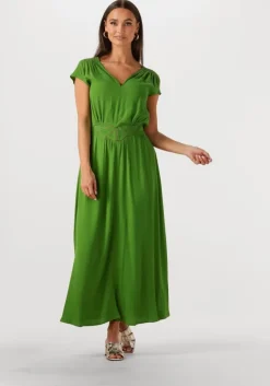 groene louizon maxi jurk fayence