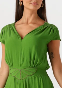 groene louizon maxi jurk fayence