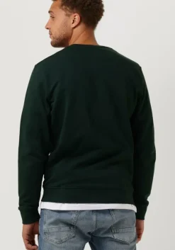 groene lyle & scott trui crew neck sweatshirt