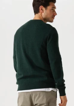 groene lyle & scott trui lambswool blend crew neck jumper