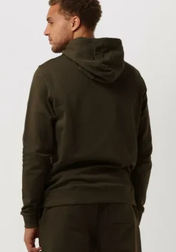 groene lyle & scott truien/vesten pullover hoodie