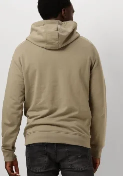 groene lyle & scott truien/vesten pullover hoodie