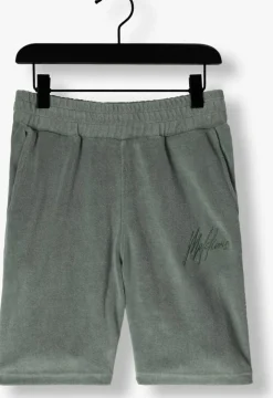 groene malelions korte broek towelling shorts