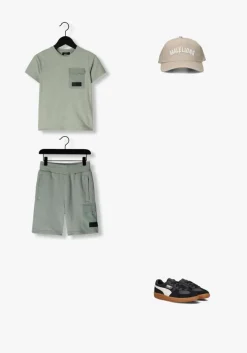 groene malelions t-shirt pocket t-shirt