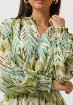 groene minus mini jurk valmia short dress