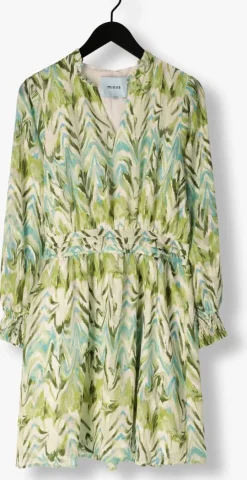 groene minus mini jurk valmia short dress