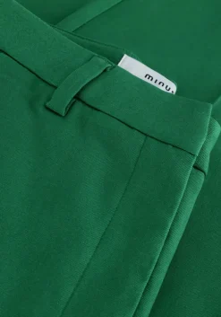 groene minus pantalon livina straight leg pant