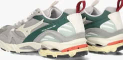 groene mizuno lage sneakers wave rider 10 premium dames