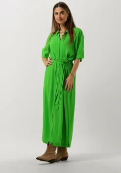 groene modström maxi jurk cash long dress