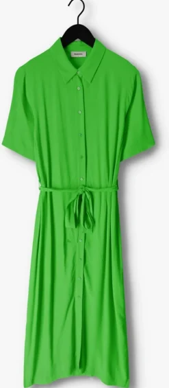 groene modström maxi jurk cash long dress