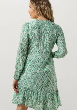 groene moliin mini jurk lillian
