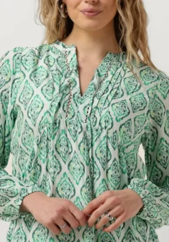 groene moliin mini jurk lillian