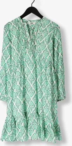 groene moliin mini jurk lillian