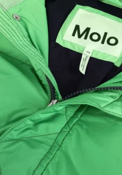 groene molo gewatteerde jas hayden