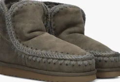 groene mou vachtlaarzen eskimo 18 glitter logo