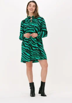 groene moves mini jurk lusi 2506